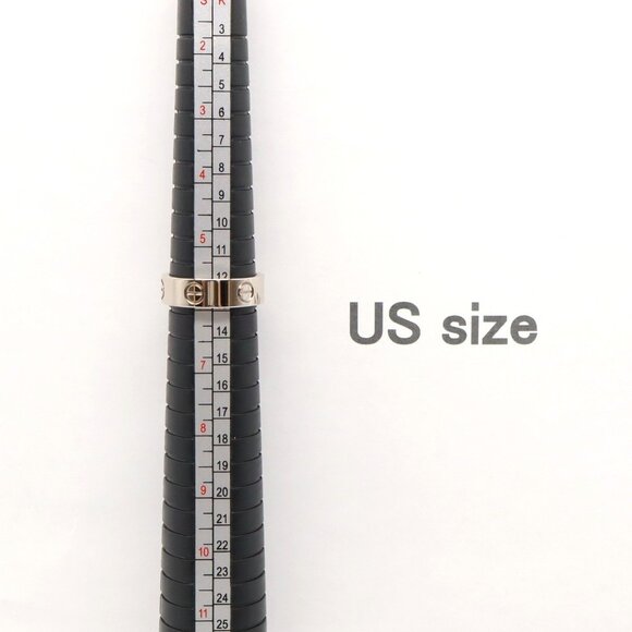 CARTIER 18k White Gold Love Ring - Picture 7 of 8